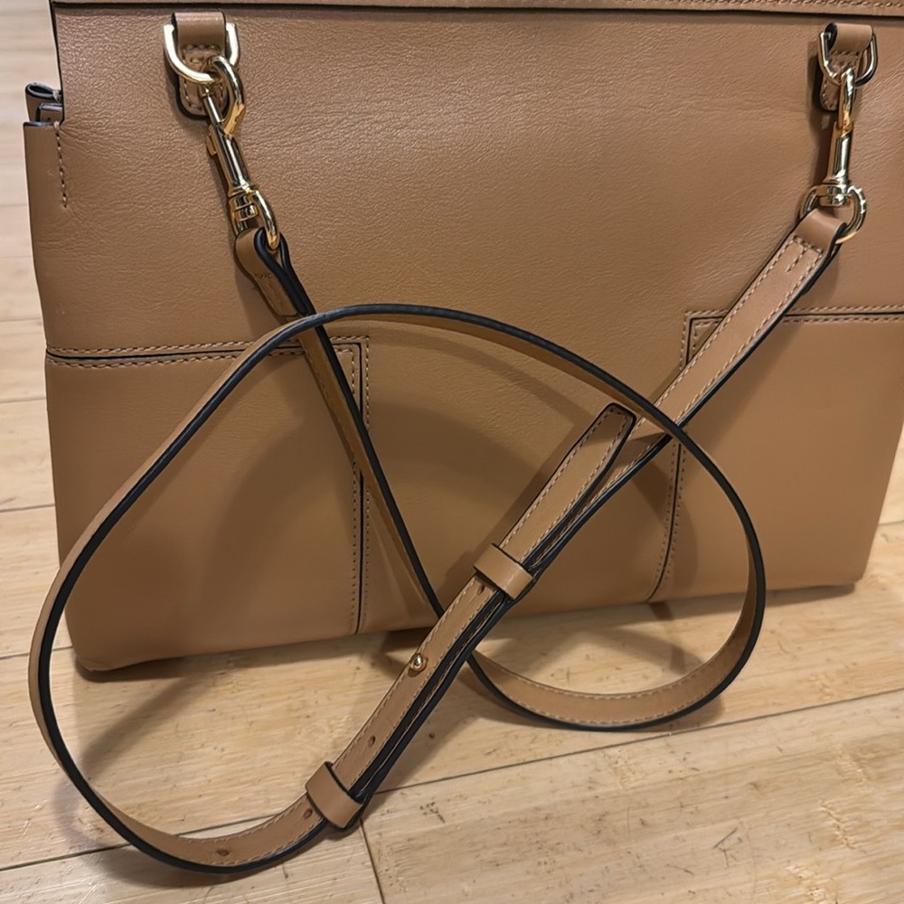 Tory Burch Tan Leather Women's Bag - Picture 4 of 7